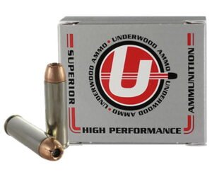 UNDERWOOD AMMUNITION 41 REMINGTON MAGNUM 210 GRAIN JACKETED HOLLOW POINT 500 ROUNDS