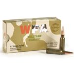 1000 Rounds Of Wolf Military Classic 6.5 Grendel Ammo 100 Grain FMJ Steel Case