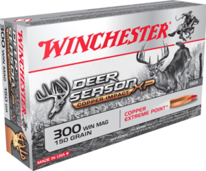 Winchester DEER SEASON XP .300 Winchester Magnum 150 grain Copper Extreme Point Polymer Tip 500 rounds