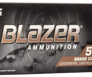 CCI Ammunition Blazer Brass .40 S&W 165 grain Full Metal Jacket Centerfire Pistol Ammunition 500 rounds