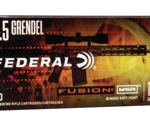 Federal Premium Fusion 6.5mm Grendel 120 grain Fusion Soft Point  500 rounds