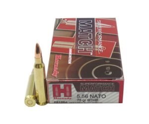 Hornady Superformance 5.56x45mm NATO 75 Grain Boat-Tail Hollow Point  500 rounds