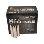 Liberty Ammunition Civil Defense .357 Magnum 50 grain Hollow Point Centerfire Pistol Ammunition 500 rounds