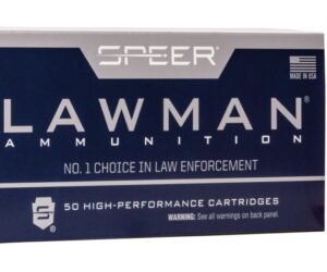 Speer Lawman Handgun CleanFire Training .357 SIG 125 grain Total Metal Jacket 500 rounds