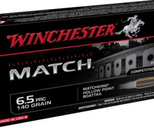 Winchester Match 6.5 PRC 140 Grain Boattail HP 500 rounds