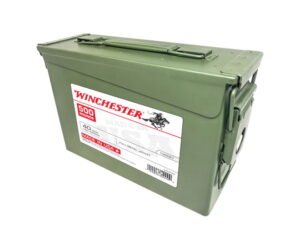 Winchester USA HANDGUN .40 S&W 165 grain Full Metal Jacket 500 rounds