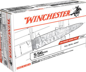Winchester USA RIFLE 5.56x45mm NATO 55 grain Full Metal Jacket  500 rounds