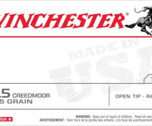 Winchester USA RIFLE 6.5 Creedmoor 125 grain Full Metal Jacket Centerfire Rifle Ammunition 500 rounds