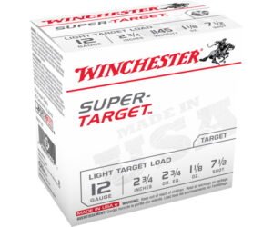 Winchester USA SHOTSHELL 12 Gauge 1 1/8 oz 2.75" 1145 ft/s 500 rounds