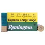 REMINGTON EXPRESS EXTRA LONG RANGE LOADS 16 GAUGE 1 1/8 OZ 2.75″ 500 ROUND
