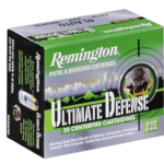 Remington Ultimate Defense Compact Handgun Ammunition 45 ACP 230 Grain Brass Jacketed Hollow Point